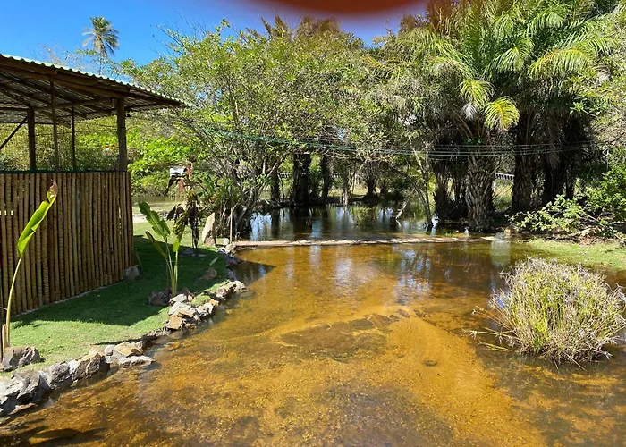 Hotel que aceita animais de estimação: Refúgio do Corsário-Imbassai-Ba